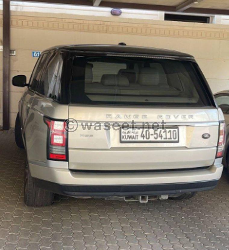 For sale Range Rover HSE model 2013 1