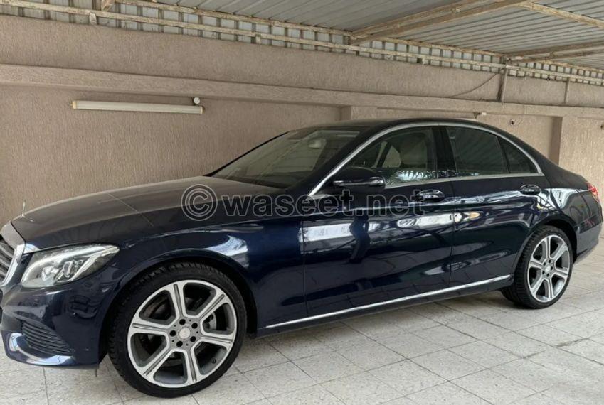 For sale Mercedes-Benz C200 model 2016 2