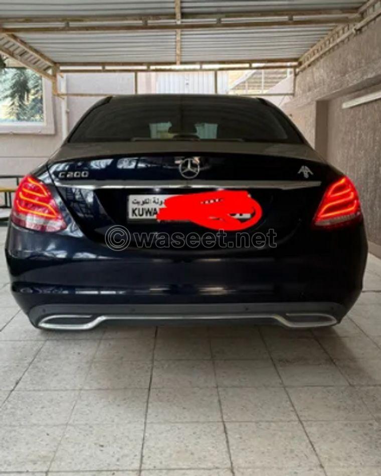 For sale Mercedes-Benz C200 model 2016 4