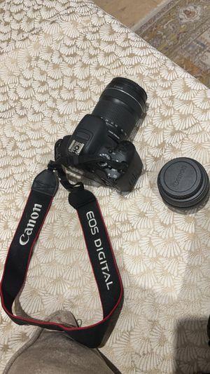 Canon EOS 650D with two lenses for sale 