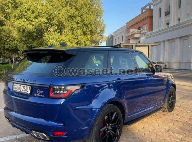 Range Rover Sport SVR model 2021 9