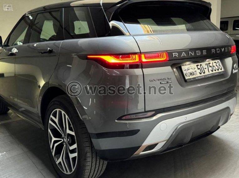 Land Rover Evoque model 2020 3