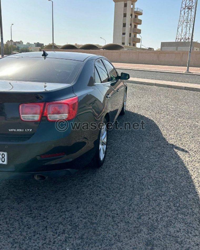 Chevrolet Malibu LTZ model 2013 2