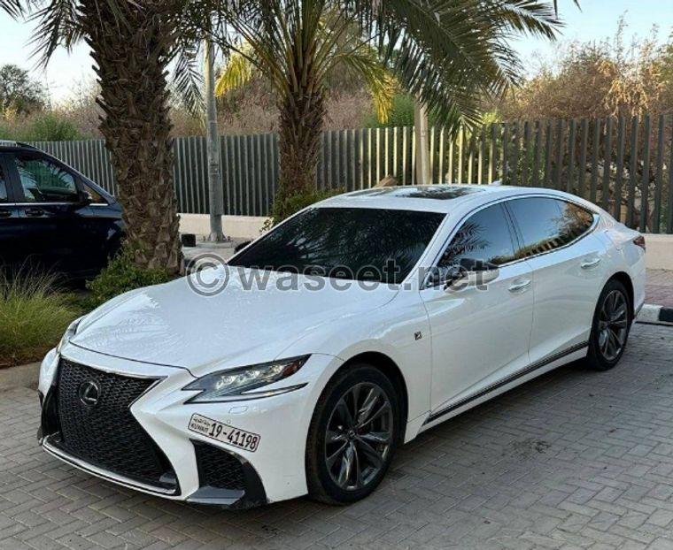 Lexus LS500 F SPORT model 2019 0