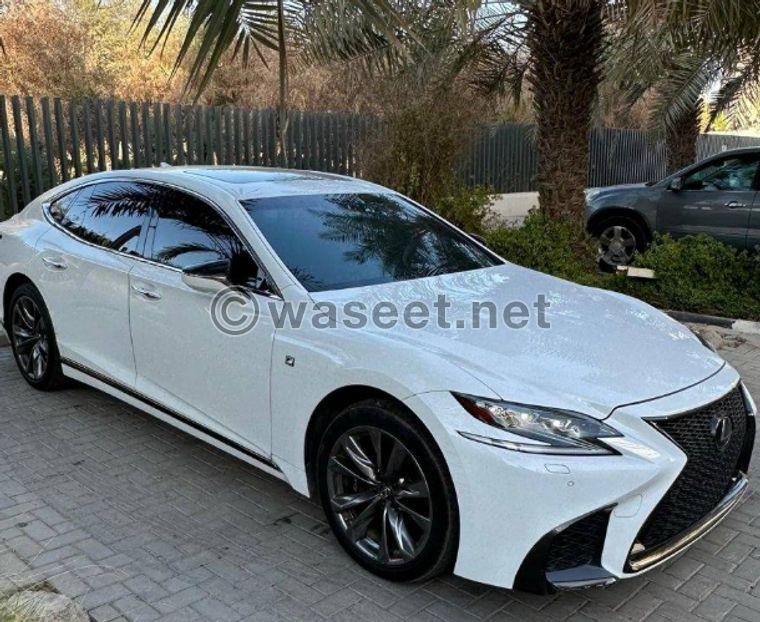 Lexus LS500 F SPORT model 2019 1