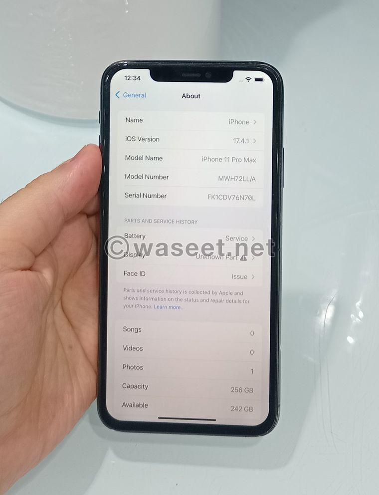 iPhone 11 pro max 256 GB 4