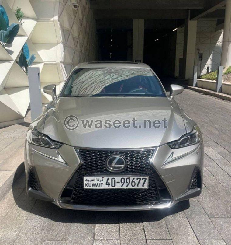 Lexus IS 350 model 2017 2