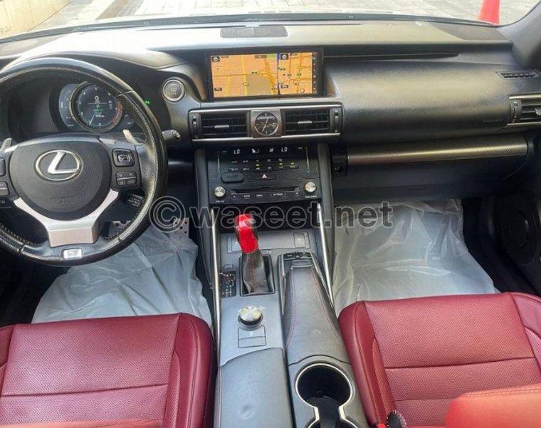 Lexus IS 350 model 2017 10