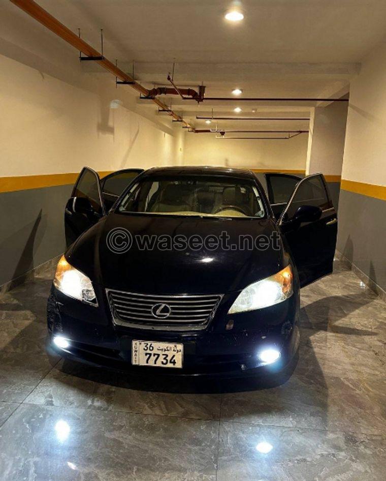 Lexus ES350 model 2009 0