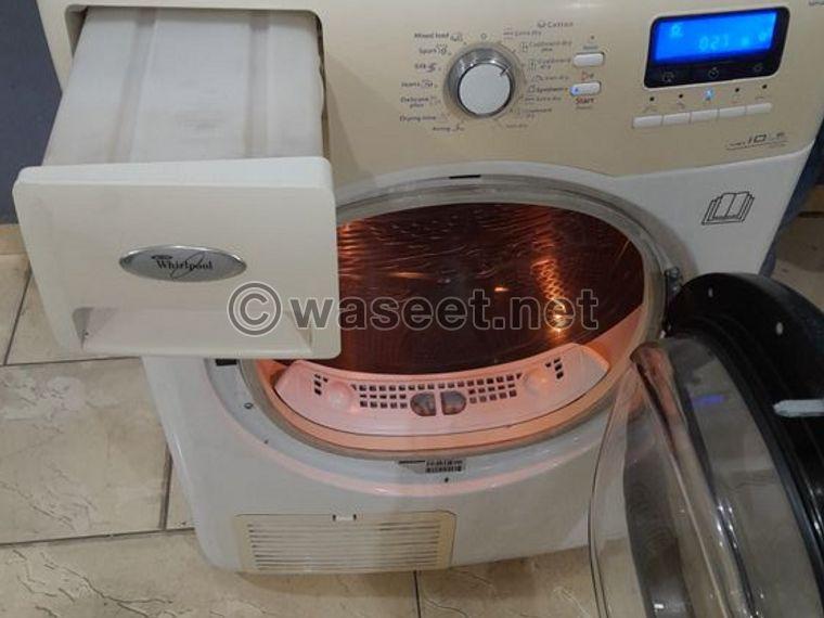 Excellent Italian Whirlpool clothes dryer 10 kg in Mahboula 1