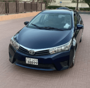 Toyota Corolla model 2015