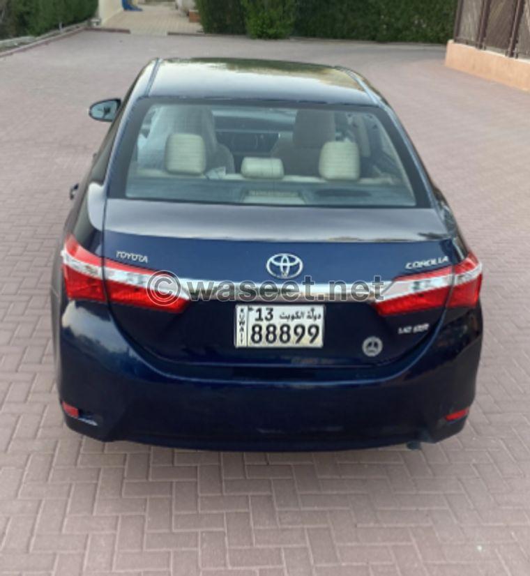 Toyota Corolla model 2015 4