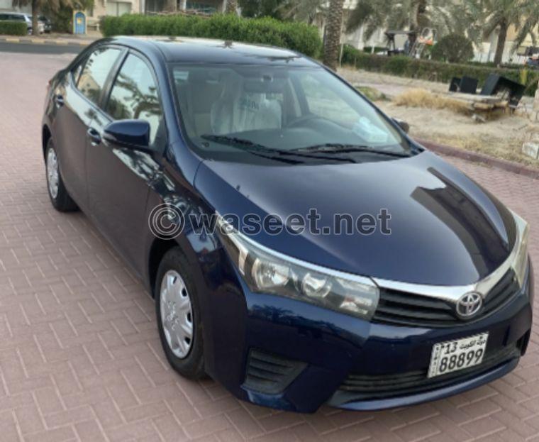 Toyota Corolla model 2015 6