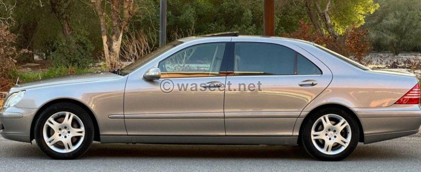 Mercedes S500L model 2004 2