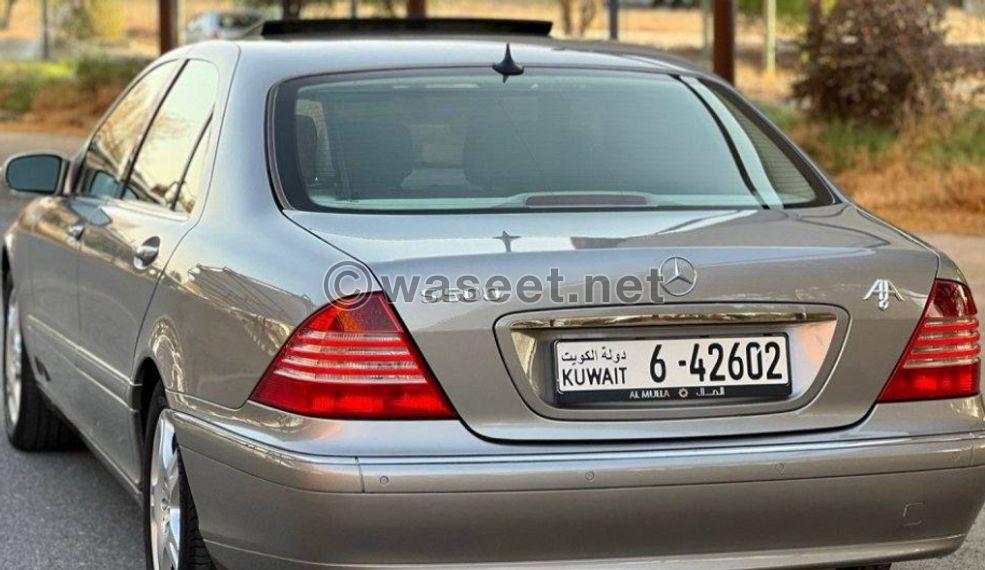 Mercedes S500L model 2004 3