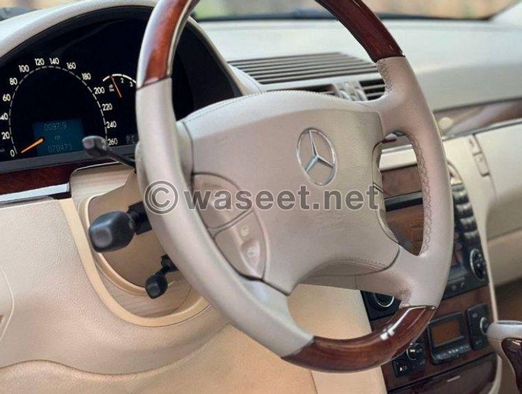 Mercedes S500L model 2004 5