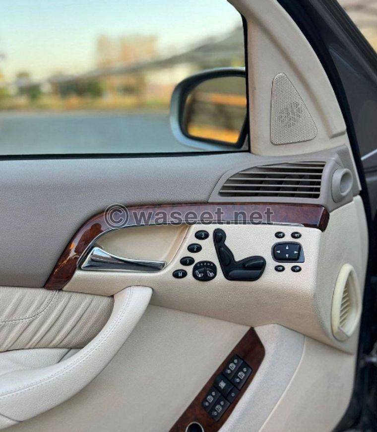 Mercedes S500L model 2004 8