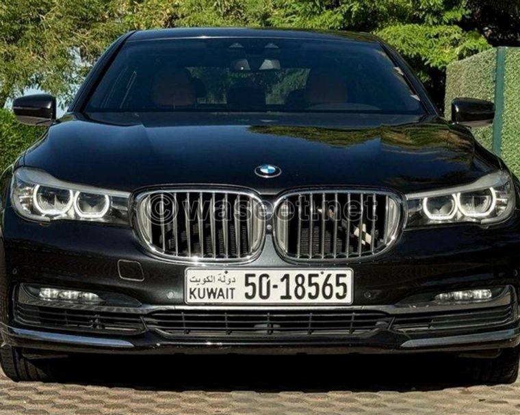 BMW 740LI 2018 model for sale  2