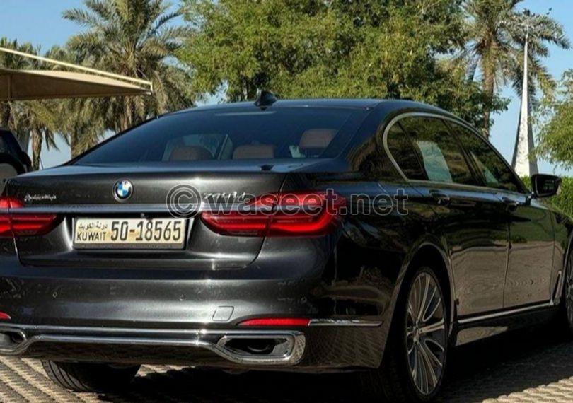 للبيع بى ام دبليو 740LI موديل 2018  4