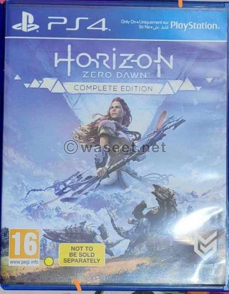 Horizon zero dawn complete edition PlayStation 4 urgent sell 0