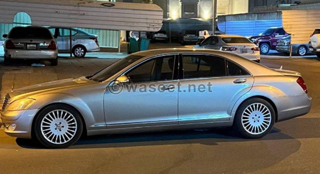 Mercedes S 550 model 2007 2