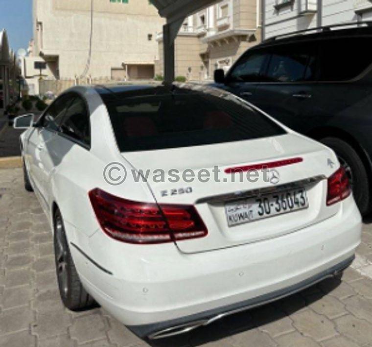 مرسيدس E250 كوبيه 2014 1