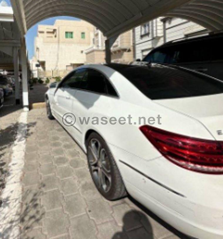 مرسيدس E250 كوبيه 2014 2