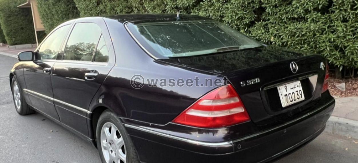 Mercedes S320 model 2002 2