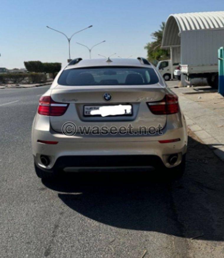 BMW X6 model 2014 1