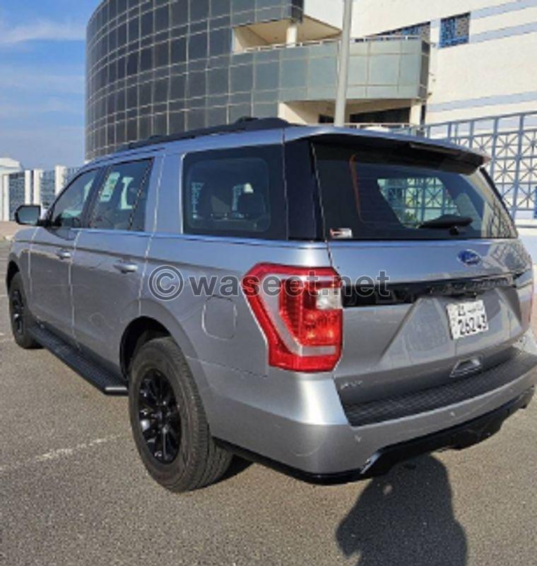 Ford Expedition silver color model 2021 1