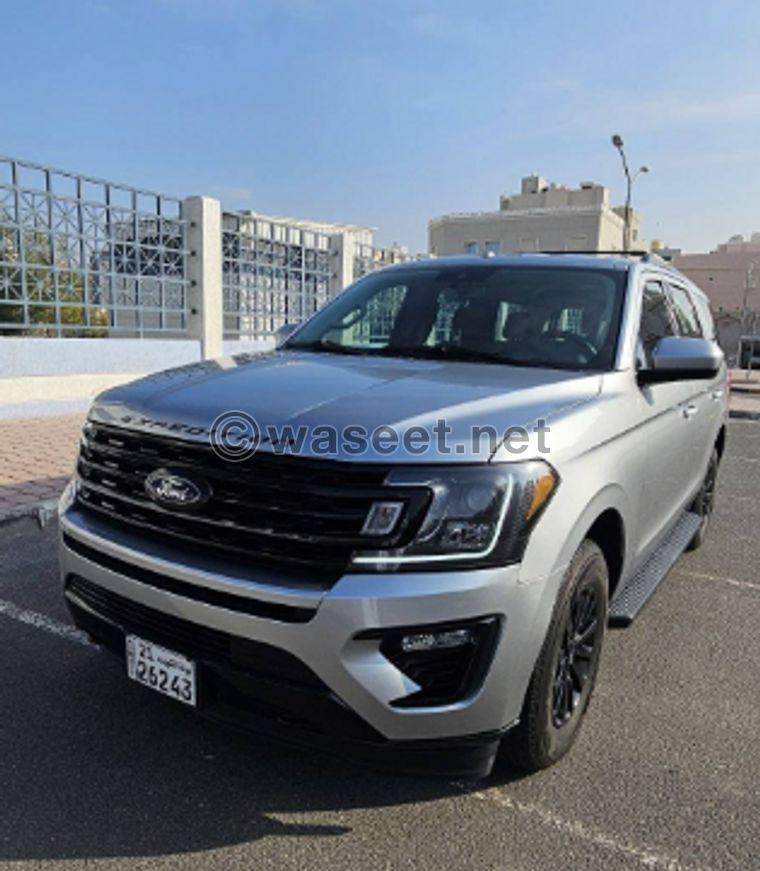 Ford Expedition silver color model 2021 2