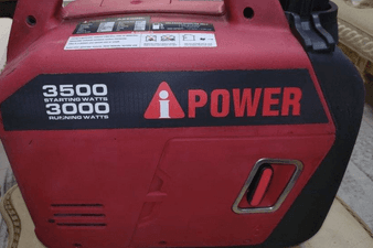 For sale, the iPower 3500 machine is clean