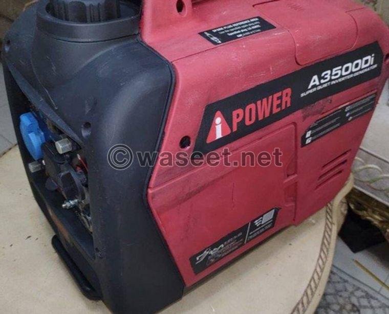 For sale, the iPower 3500 machine is clean 2