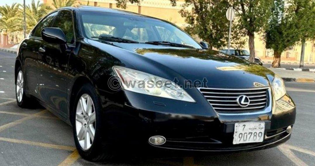 Lexus ES350 model 2009 1