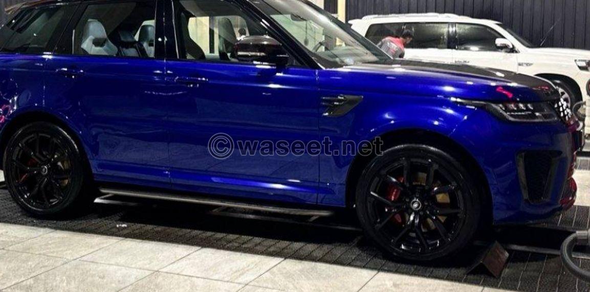 Range Rover SVR 2018 model for sale 2