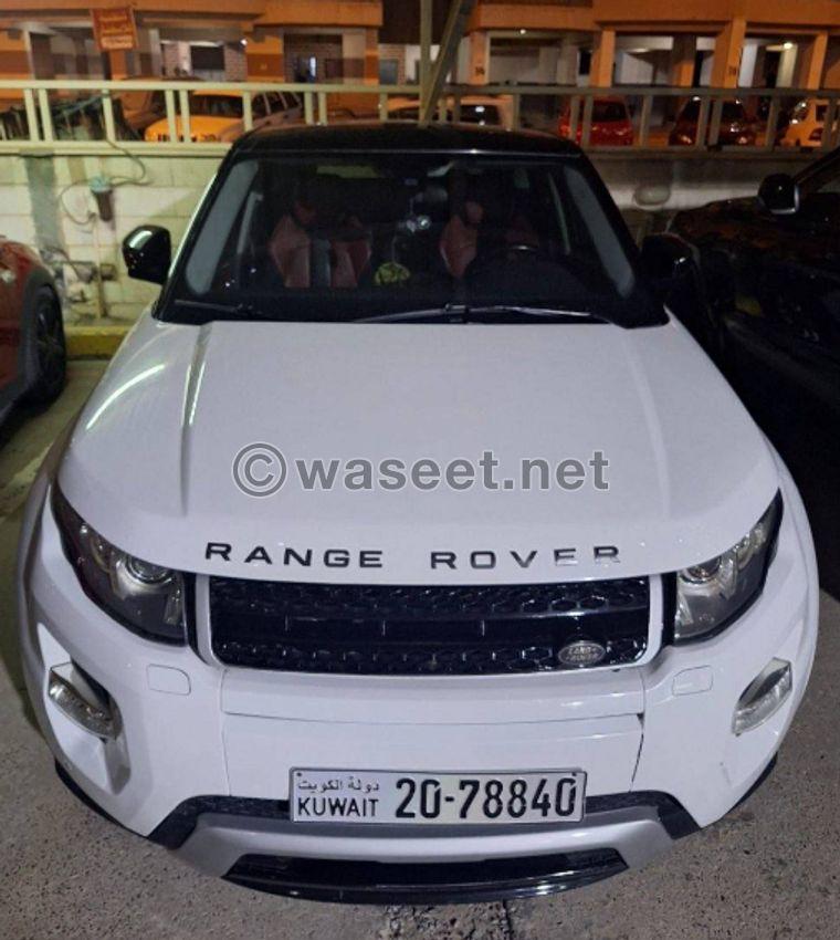 Range Rover Evoque model 2013 1