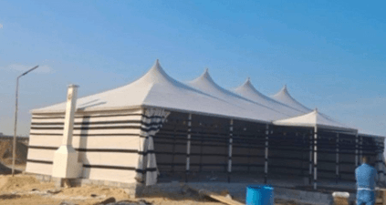 Sahab Qubba tents for the 2024 season