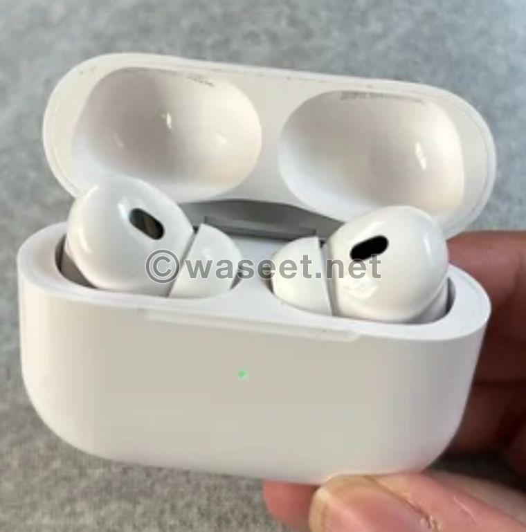 سماعات ابل AirPods Pro 2 مع الضمان 0