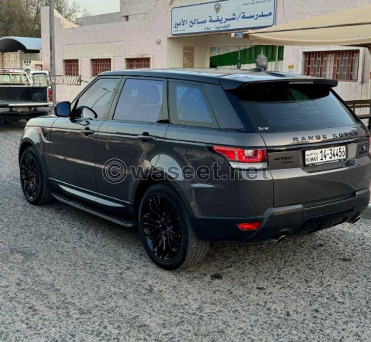 For sale Range Rover Sport model 2016 3