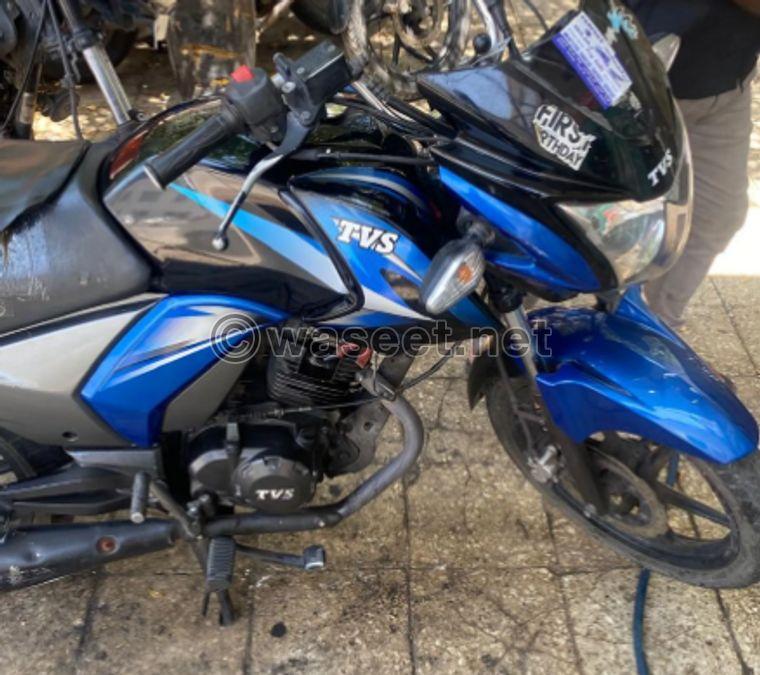 Used TVS motorcycle 1