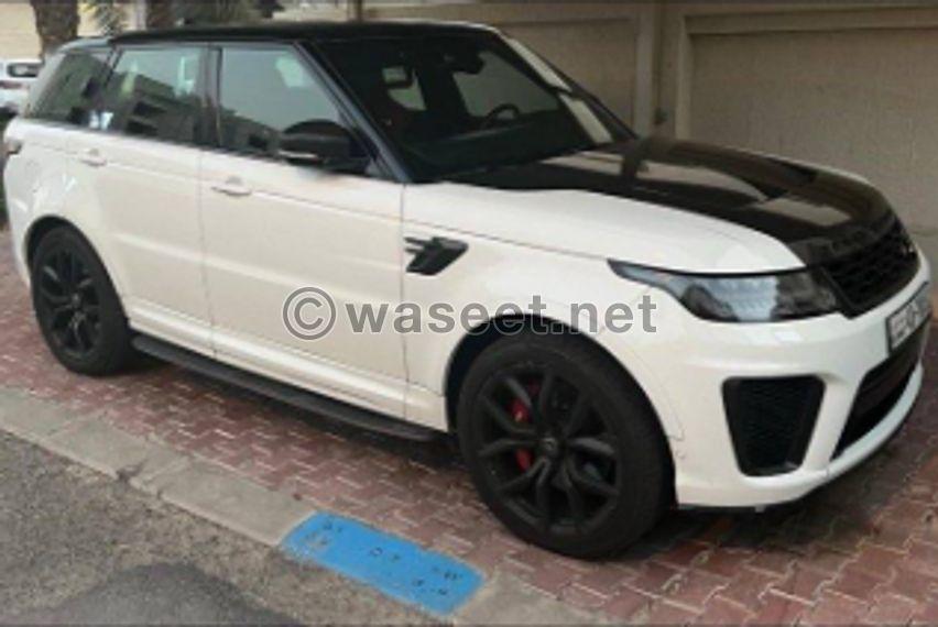 Range Rover SVR 2019 model for sale 4