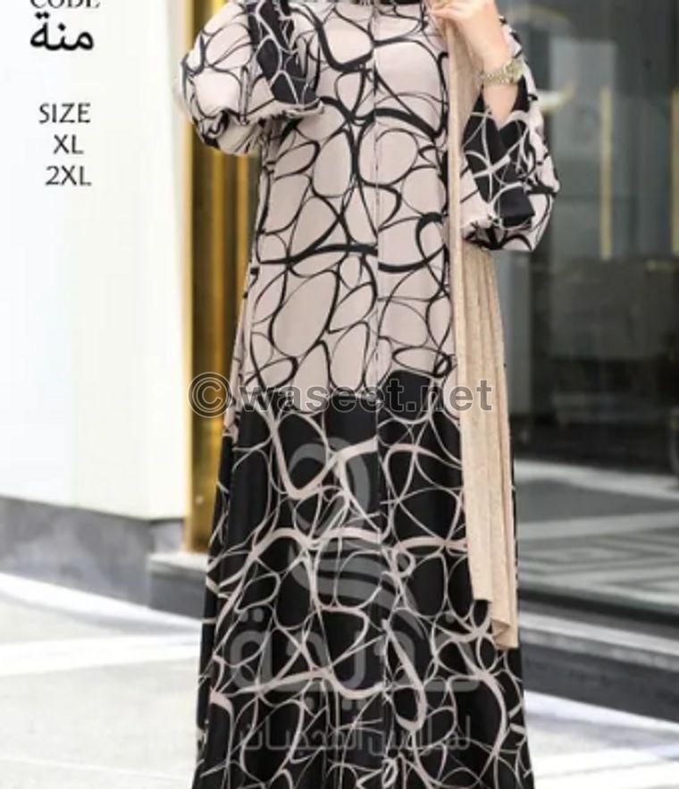 For sale a collection of luxurious abayas 2