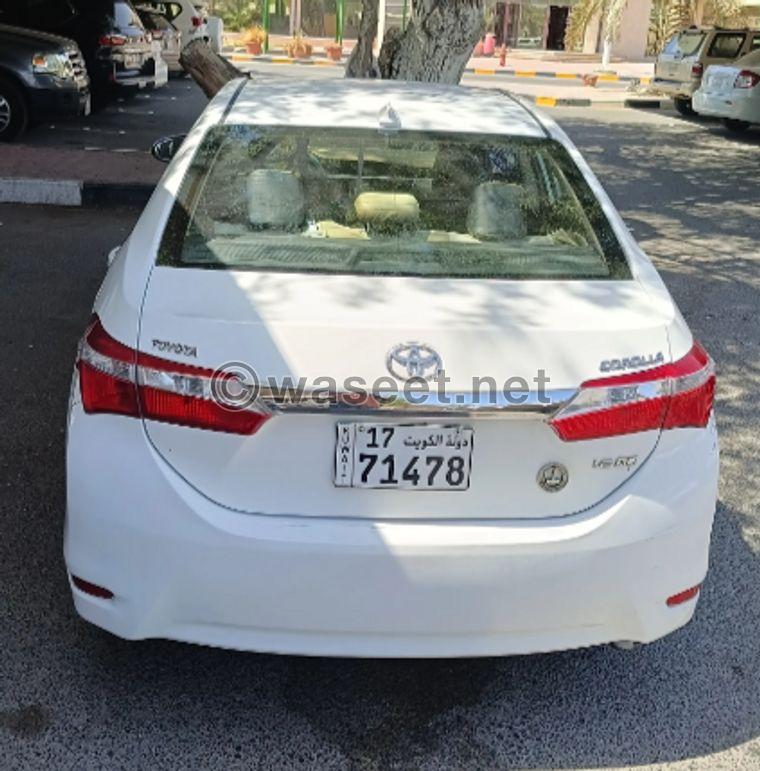 Toyota Corolla 2015 for sale 3