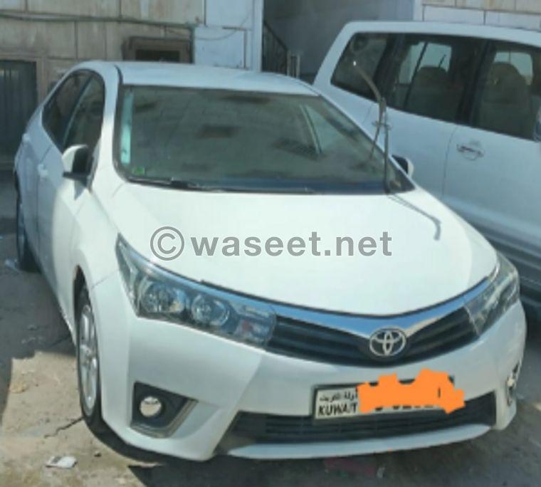 Toyota Corolla model 2015 8