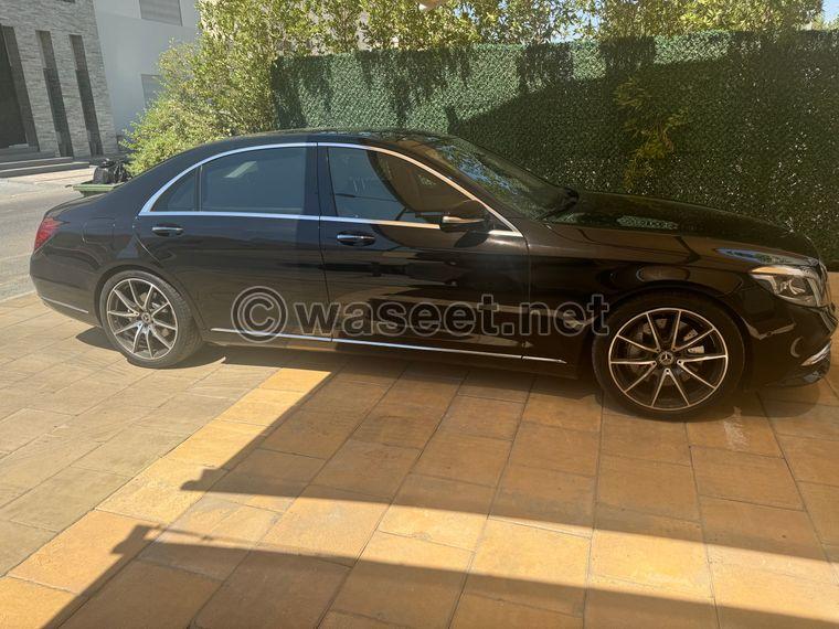 Mercedes S450L model 2019  2