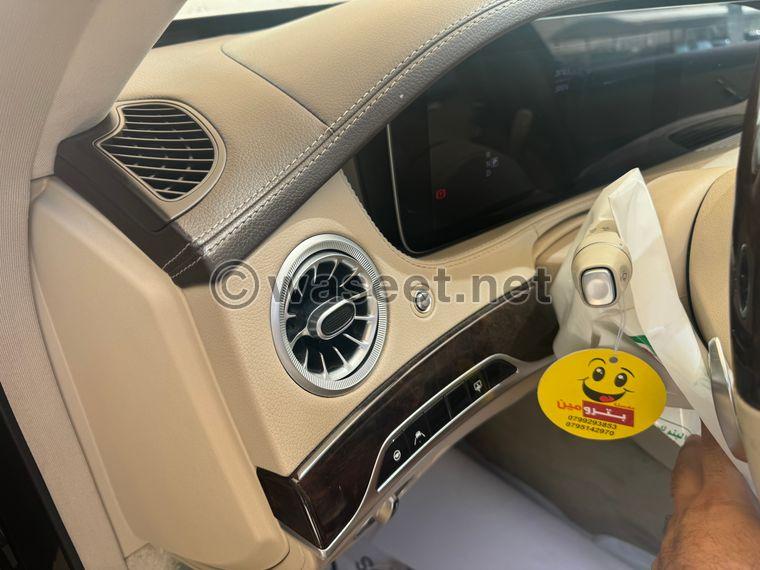 مرسيدس S450L موديل 2019 8