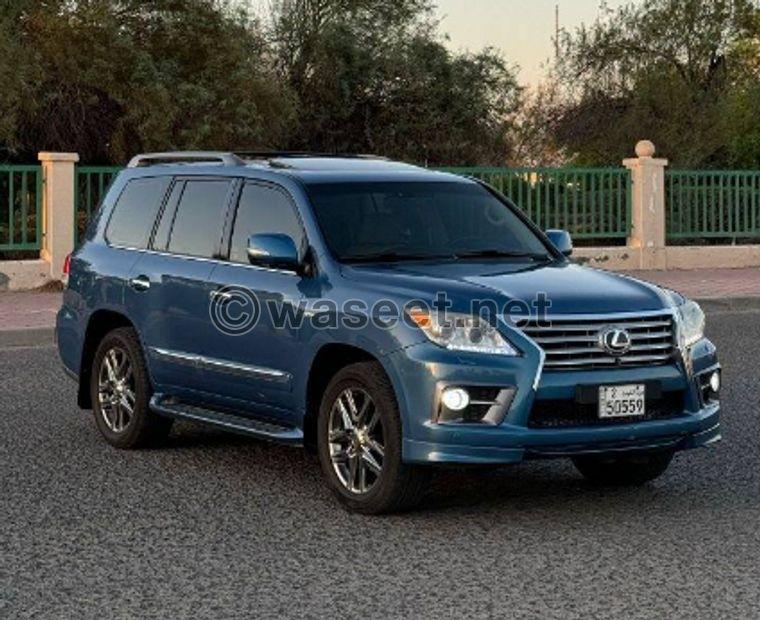 Lexus Lx 570 model 2010  1