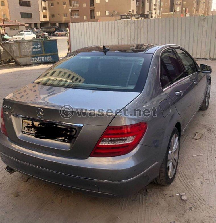 For sale Mercedes C200 model 2013  4