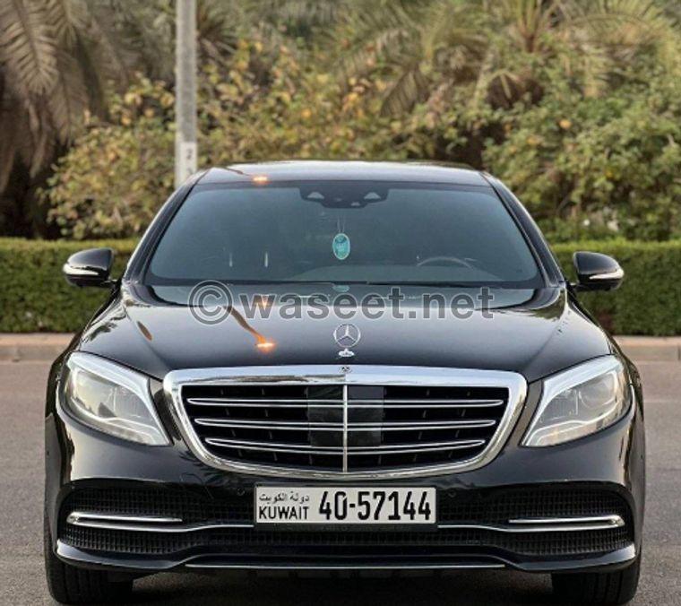 للبيع مرسيدس S450 موديل 2019  0