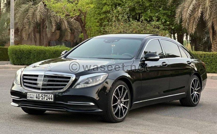 للبيع مرسيدس S450 موديل 2019  2